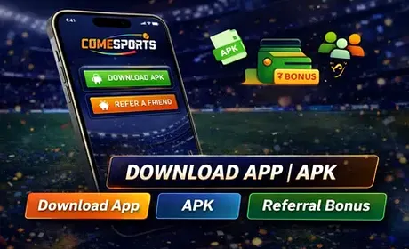 Download the app, unlock code COMEBEMAX, and enter ₹1 contests faster